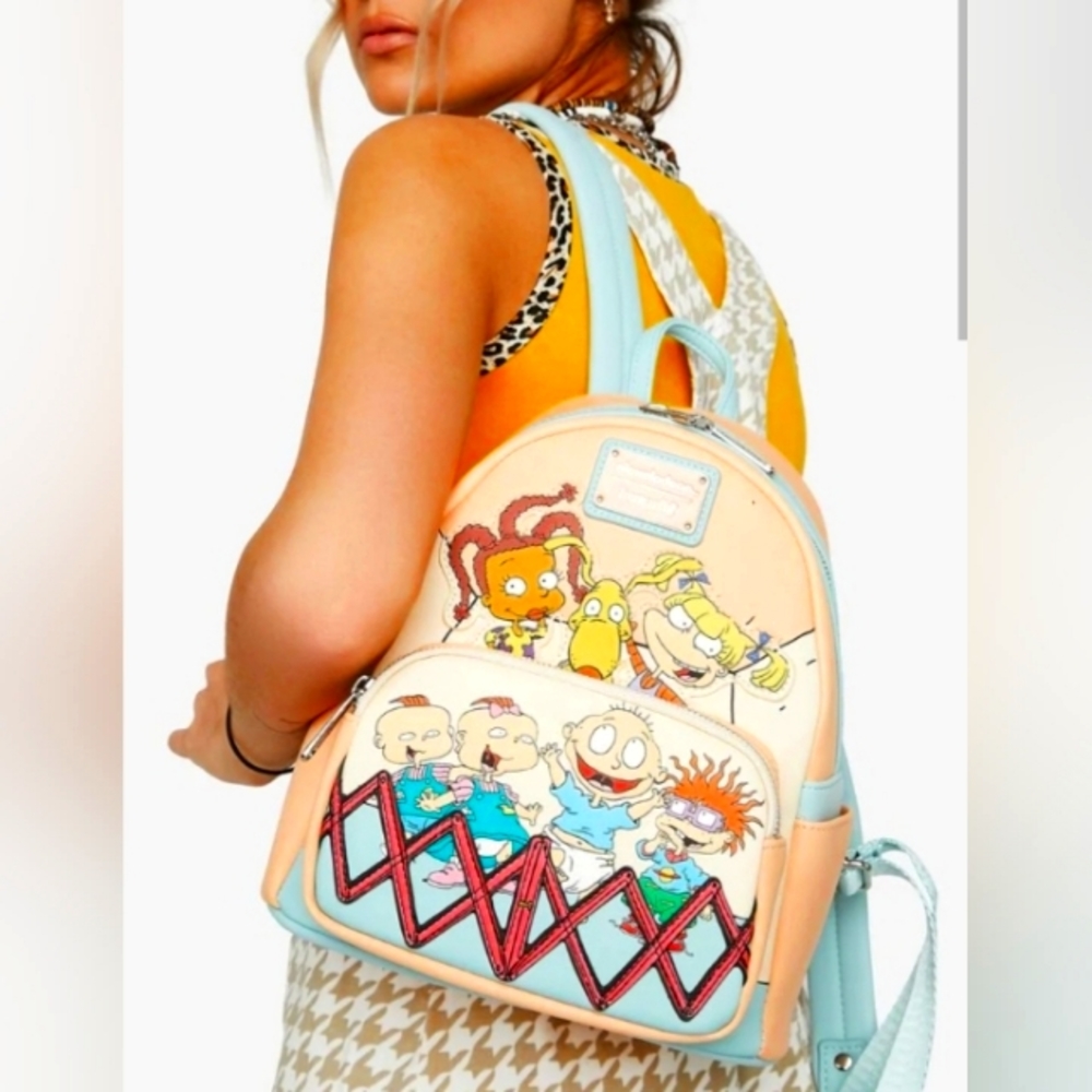 Loungefly Nickelodeon Rugrats 30th Anniversary Mini Backpack